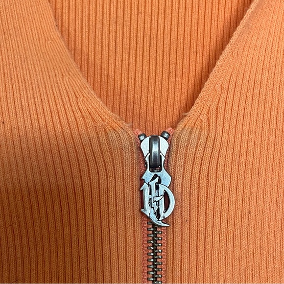 Rare ribbed Harley Davidson vintage tank - Picture 3 of 6